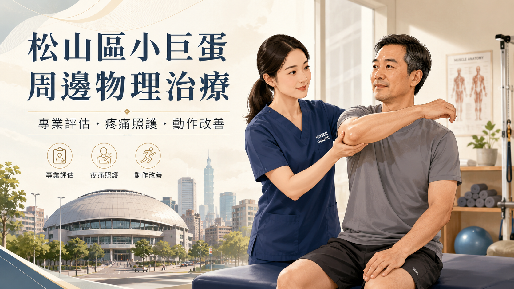 松山區小巨蛋物理治療